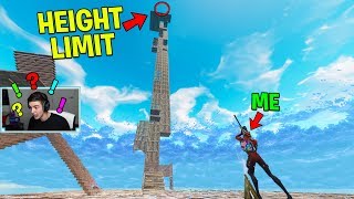 The TALLEST 360 TRICK-SHOT in FORNITE! (WORLD RECORD!) | Fortnite Playground Mode Gameplay