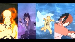 NSUNS4 Sasuke x Naruto The Last and Rikudo Best teamwork Mod Moveset