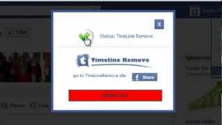 How to remove your Facebook timeline on Mozilla Firefox
