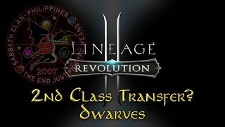 L2R: 2nd Class Transfer? Dwarves