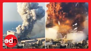 Huge Blast Rocks Lebanon’s Capital Beirut