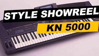 Technics KN5000 Style Showcase