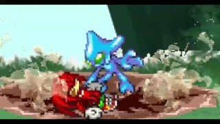 Sprite Fight Night- Chaos vs. Knuckles