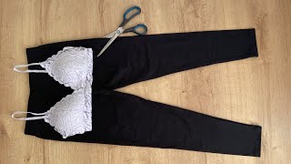 4 IDEAS DE RECICLAR ROPA SIN MÁQUINA DE COSER - 4 DIY CLOTHES IDEAS TURN YOUR OLD CLOTHES INTO NEW