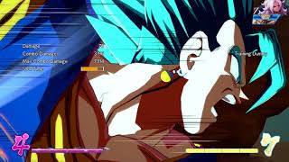 Dragon Ball FighterZ - Bardock X Fused Zamasu X SSB Vegito Combos!