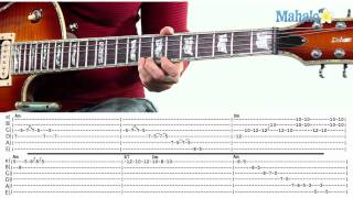 Mahalo Guitar Solo Course: 12 Bar Blues Solo