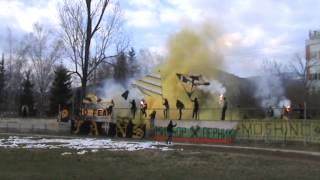 Агитка "Миньор" (Перник) в Панагюрище-18,03,2015