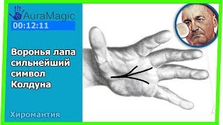 Воронья лапа . Символ Колдуна. Хиромантия - Hiromantiyaи от Владимира Красаускас