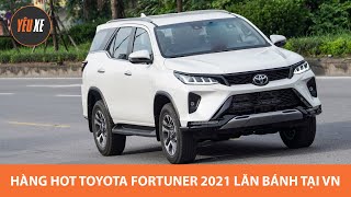 HÀNG NÓNG Toyota Fortuner 2021 lăn bánh tại Việt Nam, ra mắt 17/09, quyết đấu Sorento 2021