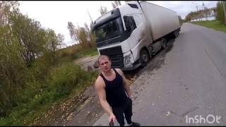 Дальнобой по России,ремонт в дороге.Будни Дальнобойщика Сашка.За звук прошу прощения?