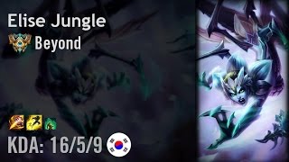 Elise Jungle vs Gragas - Beyond - KR Challenger Path 6.6
