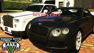 Top 5 Luxury Cars To Customise In Gta5!!