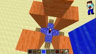 [Minecraft] Урок 65: Элемент лотереи. Закон песка и факела.