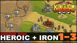 KINGDOM RUSH - Прохождение (Heroic+Iron 1-3)