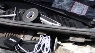 Установка EgoLight DRL 5D-20 на Renault Fluence