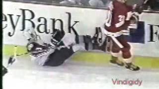 LaPointe KO check on Gusarov 96-97