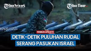 Detik-detik Brigade Al-Quds Luncurkan Serangan Roket ke Posisi Tentara Israel