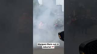 Marc Marquez beraksi di jalanan ibu kota ????????