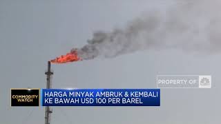 Brent & WTI Kompak Amblas Lagi Ke Bawah Usd 100 Per Barel