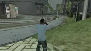 GTA SA lucky gunshot