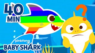 Oh, Where is My Color? | +Compilation | Baby Shark Colors 