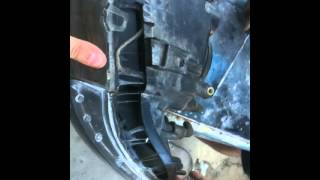 Разбор фары bmw e39