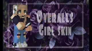 Pixel gun 3d - Cute overalls girl skin!!(Requested)