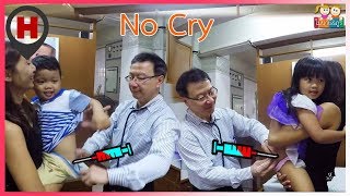 โมบาย ภูริ | Vacination shots เคล็ดลับฉีดยาขั้นเทพไม่ร้องไห้ทั้ง 2 คนเลย