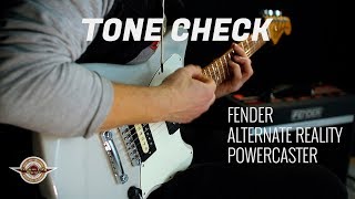 TONE CHECK: Fender Alternate Reality Powercaster Guitar Demo | NO TALKING