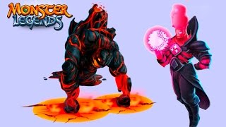 Tephra и Malair !!!!!! Остров Силы элементов ч2 - Monster Legends