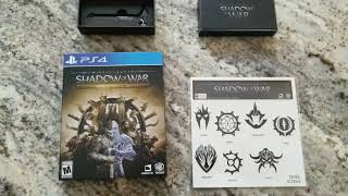 Middle Earth: Shadow of War Gold Edition Unboxing!