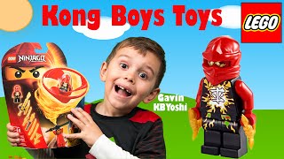 Flying Lego Ninjago Airjitzu Kai Flyer Unboxing Toy Review with Special Effects! 70739