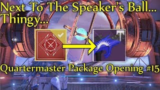 Destiny - The Trials Weapon Luck Is REAL! (Crucible Quartermaster Package Opening #15)