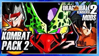 Dragon Ball Xenoverse 2 PC: Mortal Kombat DLC Pack 2 Mod Gameplay (All Outfit Pack #2)