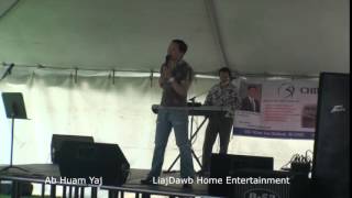 Ab Huam Yaj  Sing at Hmong WI Labor Day 2014