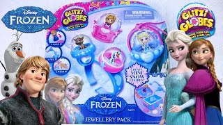 Обзор Холодное Сердце Frozen Glitzi Globes игрушки для девочек украшения