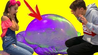 ГИГАНТСКИЙ СЛАЙМ !!! Что НАТВОРИЛИ ДЕТИ ?
