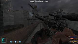 Сталкер Тень Чернобыля ЧАЭС труба выйти с локация S.T.A.L.K.E.R.