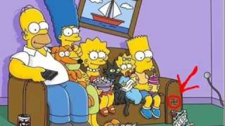 mensagem subliminar do simpsons