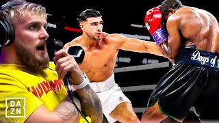 Jake Paul INSULTS Tommy Fury from the commentary box for 5 minutes straight
