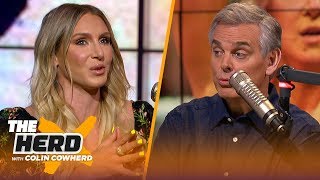 Charlotte Flair on growing WWE women's division, grueling schedule | WWE | THE HERD