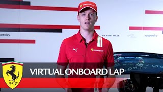 Virtual Onboard Lap in Barcelona with Nicklas Nielsen