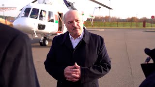 Лукашенко: Я тебе деньги давал на эти тракторы! Они стоят под забором!