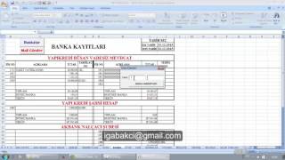 Excel ile Netsis Muhasebe Programı Raporlama Sistemi