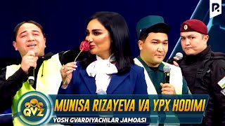 QVZ 2022 | Yosh gvardiyachilar jamoasi - Munisa Rizayeva va YPX hodimi