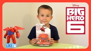 Disney Movie Big Hero 6 Armor-up Baymax Toy Unboxing | "Город героев" Бэймакс