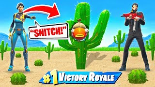 GODZILLA HIDE or SNITCH TO WIN *NEW* Game Mode in Fortnite Battle Royale