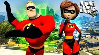 СУПЕРСЕМЕЙКА СПАСАЕТ ГОРОД ЛОС САНТОС В ГТА 5 МОДЫ! ОБЗОР МОДА В GTA 5! ИГРЫ ГТА ВИДЕО MODS
