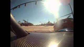 Ricky Taylor Drives SunTrust Racing Daytona Prototype through UCF Campus