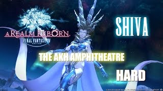 FFXIV ARR New 2.4 Patch - Shiva Time! Akh Afah Amphitheatre - Hard